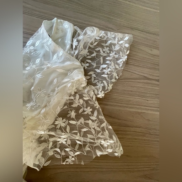 Baltic Born White Floral Lace Maxi Dress - Picture 9 of 16